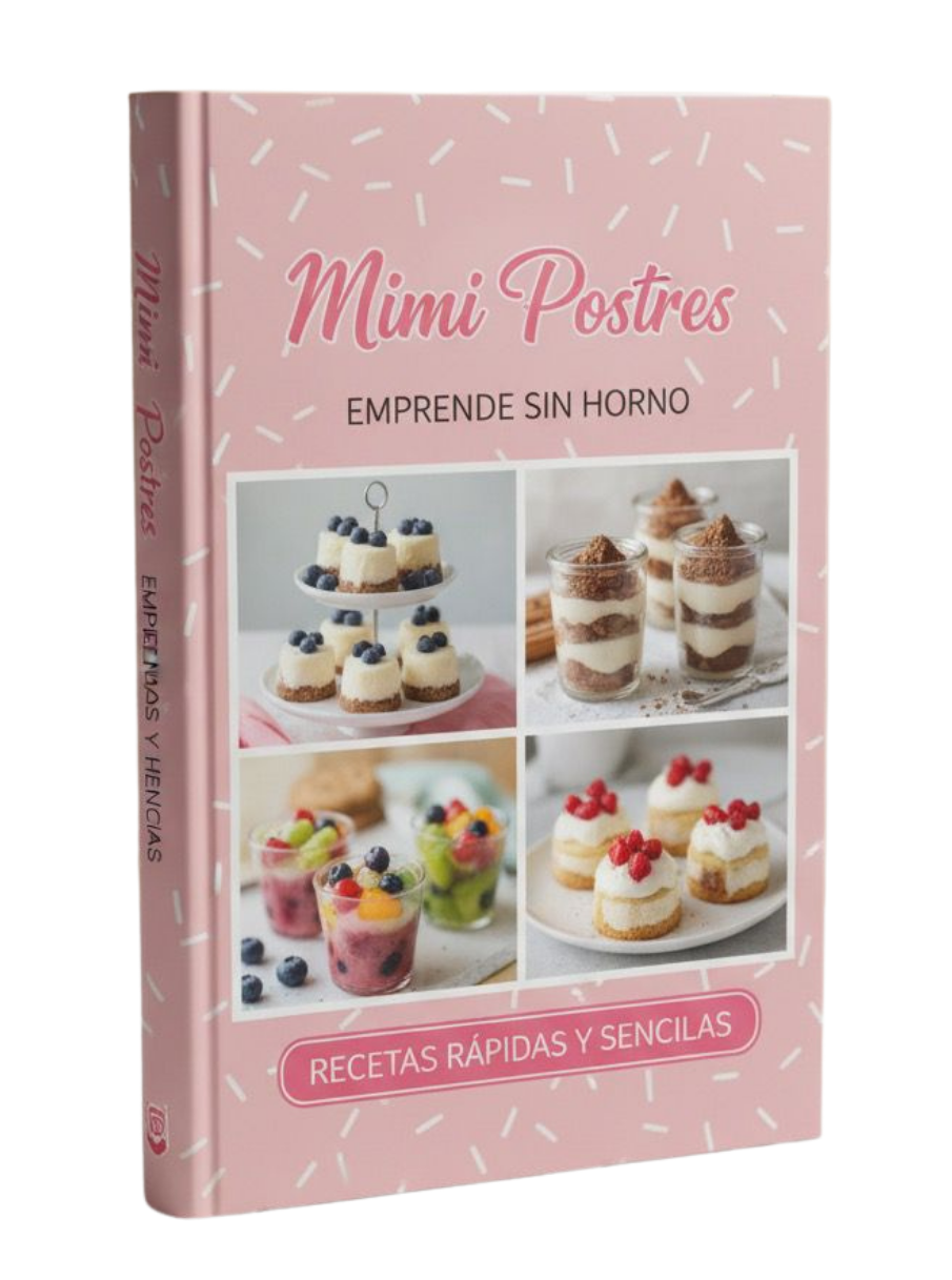 Mimi Postres: Emprende Sin Horno (+6 Bonos Gratis)