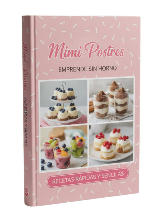 Mimi Postres: Emprende Sin Horno (+6 Bonos Gratis)