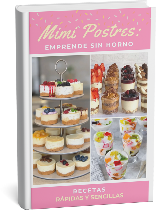 Mimi Postres: Emprende Sin Horno (+6 Bonos Gratis)